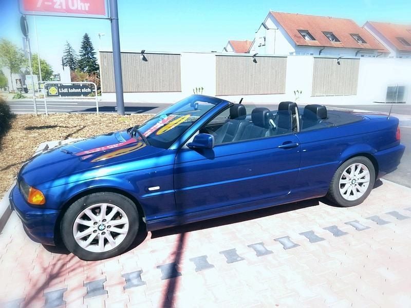 Blau Gebraucht 2002 BMW 318 Cabriolet Cabrio | 1.900 € (Superpreis) - Bild 1/4