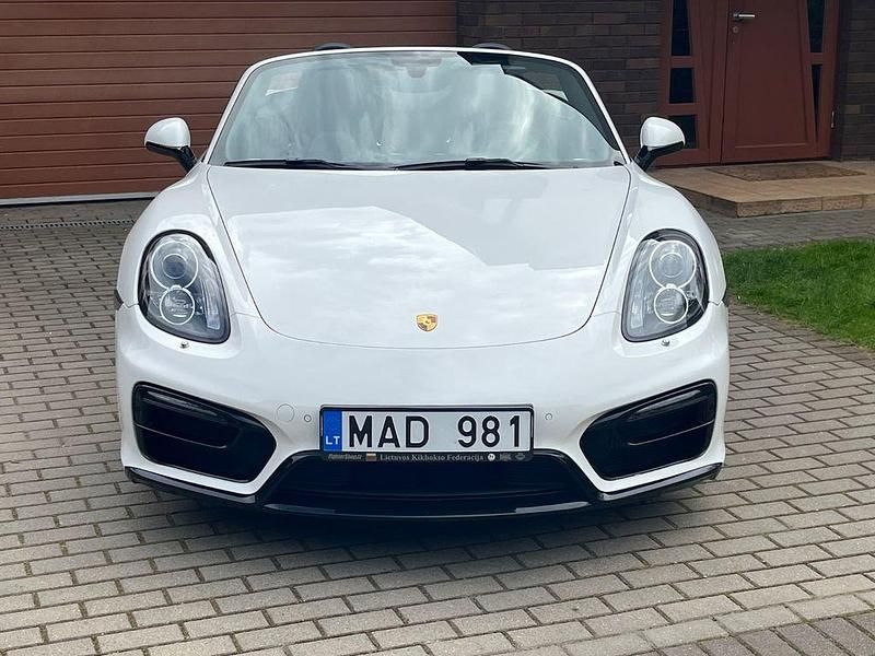 Weiß Gebraucht 2012 Porsche Boxster S Chrono Cabrio | 46.999 € - Bild 1/4