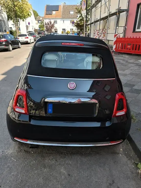 Gebraucht Fiat 500 Lounge 69 PS (50 kW) 2016 Schwarz Kleinwagen