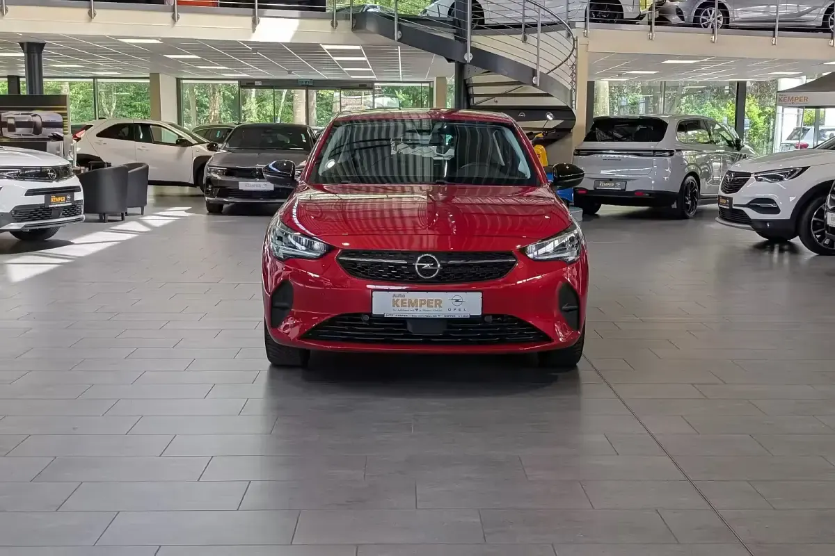 Gebraucht Opel Corsa-e Edition 100 kW (136 PS) 2021 Rot Kleinwagen