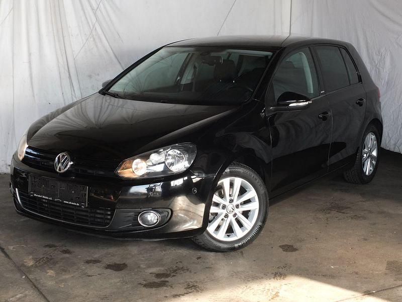 Gebraucht VW Golf VI Style 86 PS (63 kW) 2011 Schwarz Kleinwagen