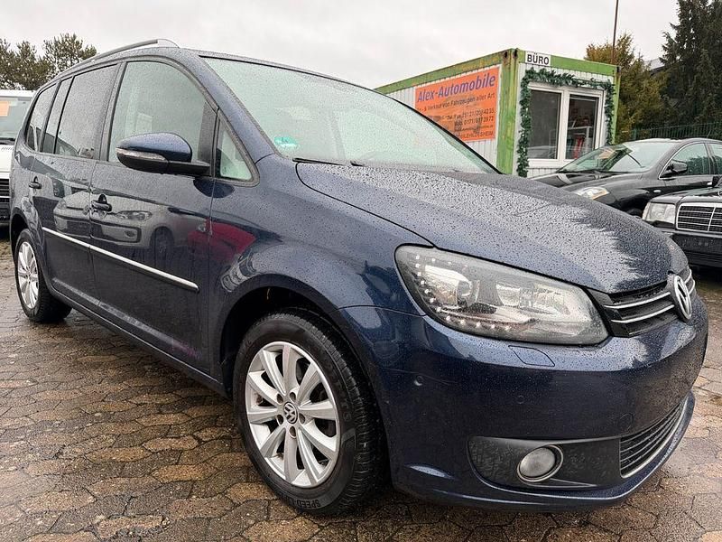 Gebraucht VW Touran 105 PS (77 kW) 2012 Blau Van / Kleinbus