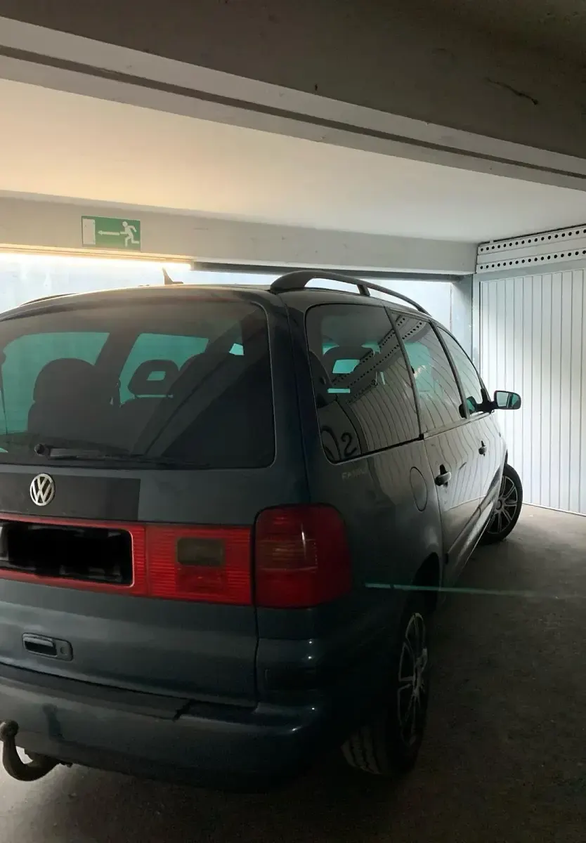 Gebraucht VW Sharan 116 PS (85 kW) 2003 Blau Van / Kleinbus
