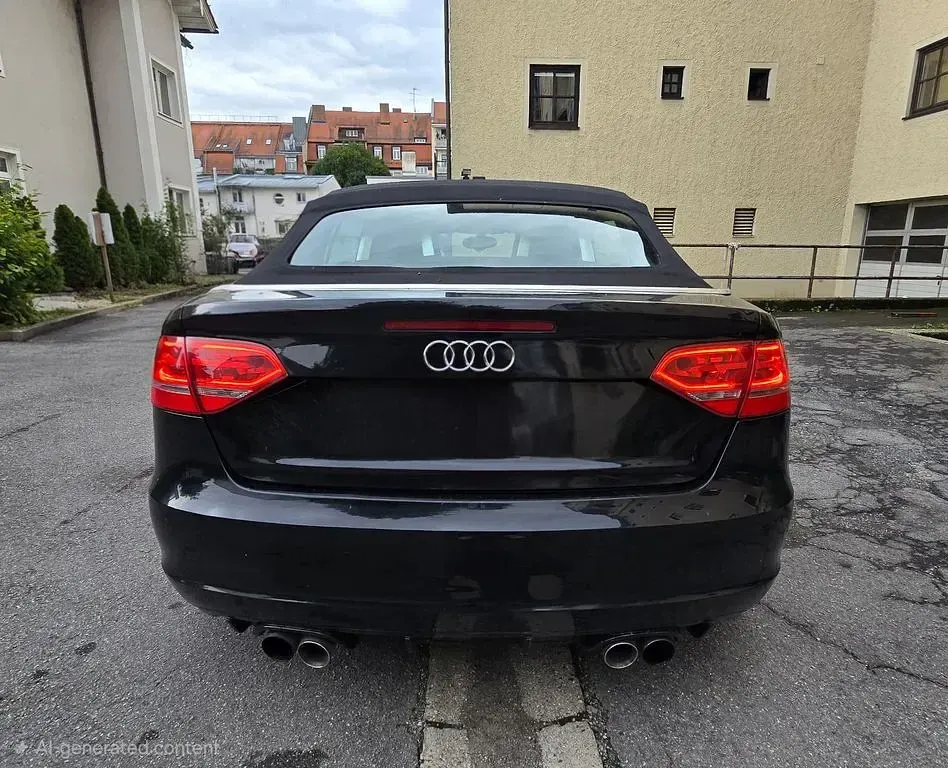 Gebraucht Audi A3 Cabriolet Ambition 200 PS (147 kW) 2008 Schwarz Cabrio