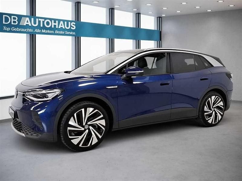 Blau Gebraucht 2023 VW ID.4 Pro SUV | 33.570 € (Fairer Preis) - Bild 1/4