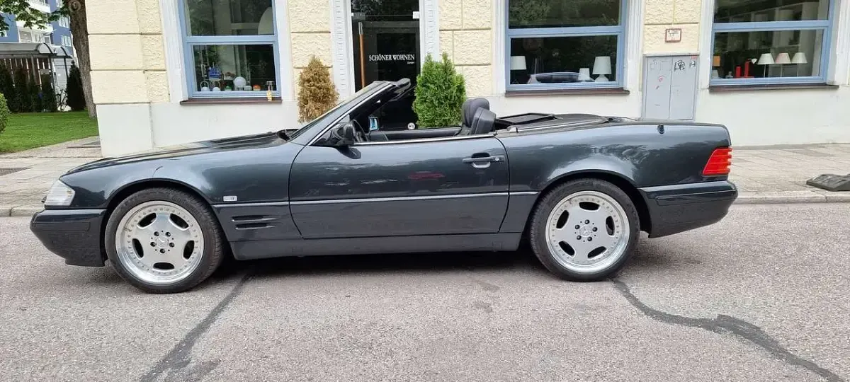 Gebraucht Mercedes SL500 326 PS (239 kW) 1993 Schwarz Cabrio
