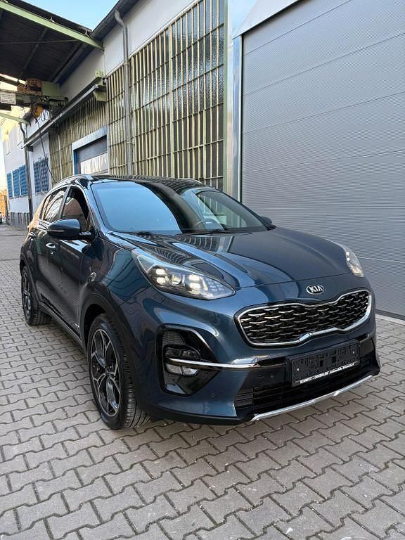Blau Gebraucht 2018 Kia Sportage GT-Line SUV | 16.990 € (Fairer Preis) - Bild 1/4