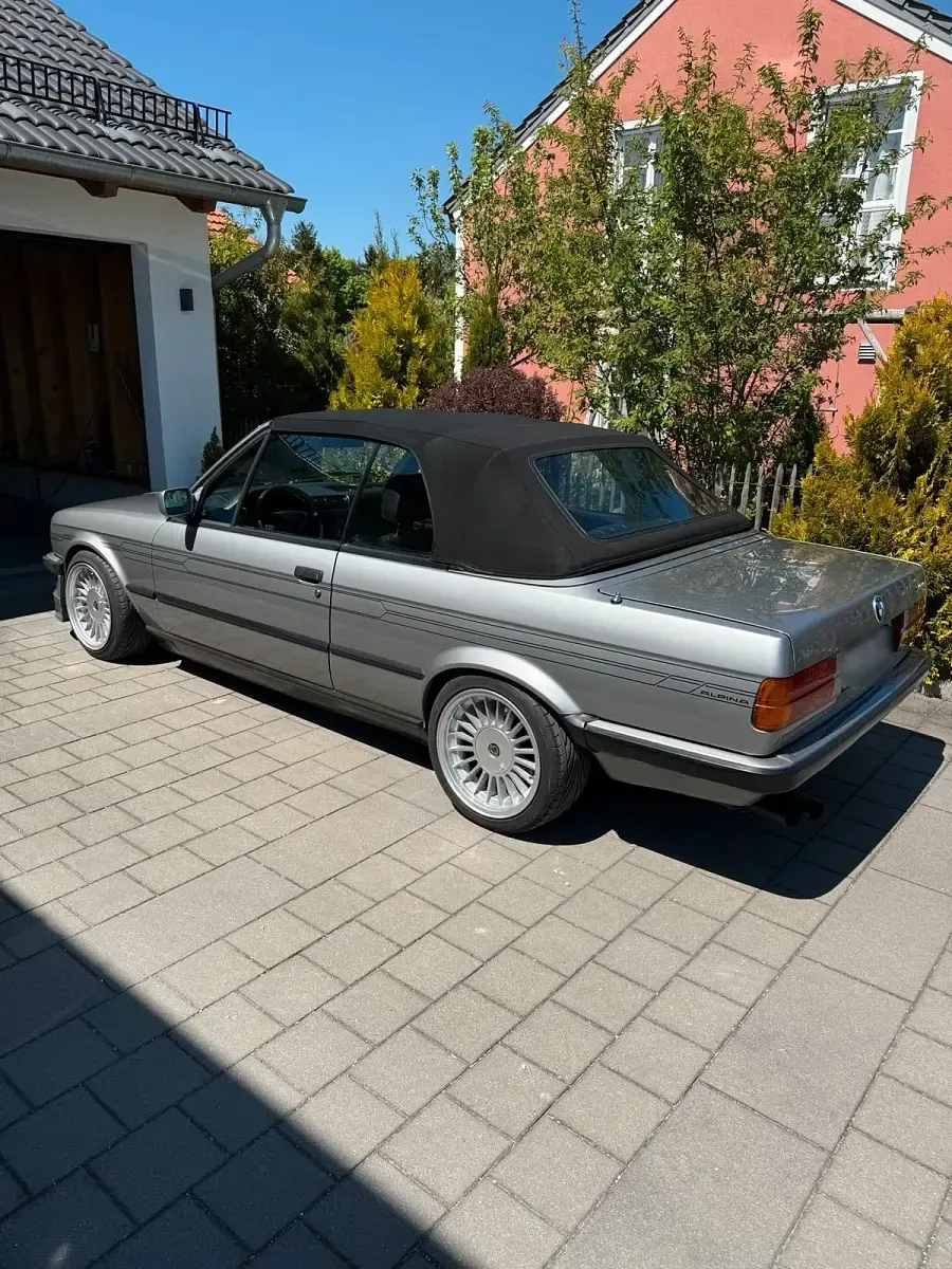 Gebraucht BMW 320 Cabriolet 129 PS (94 kW) 1988 Silber Cabrio