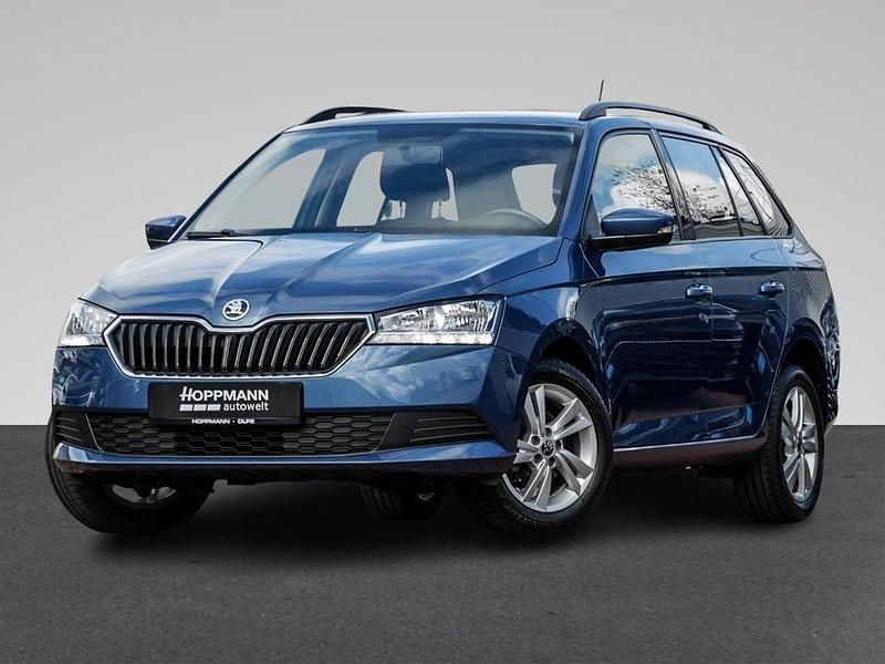 Gebraucht Skoda Fabia Ambition 95 PS (69 kW) 2021 Blau Kombi