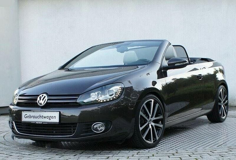 Braun Gebraucht 2014 VW Golf Cabriolet Cup Cabrio | 13.499 € (Fairer Preis) - Bild 1/4