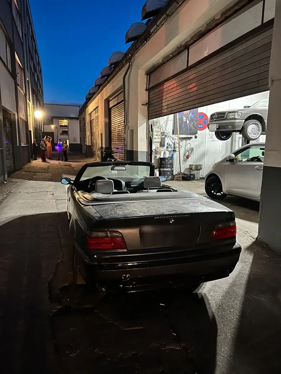 Gebraucht BMW 328 Cabriolet 1996 Grau Cabrio