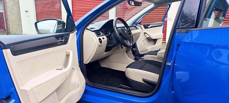 Gebraucht Skoda Rapid Style 125 PS (91 kW) 2018 Blau Kleinwagen