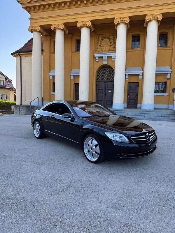 Schwarz Gebraucht 2007 Mercedes CL500 AMG Coupé | 13.799 € (Guter Preis) - Bild 1/4