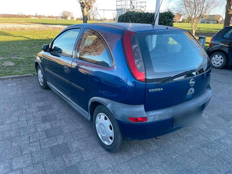 Gebraucht Opel Corsa 75 PS (55 kW) 2002 Blau Kleinwagen