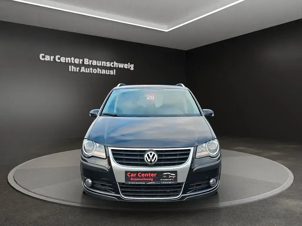 Gebraucht VW Touran Cross 105 PS (77 kW) 2007 Schwarz Van / Kleinbus
