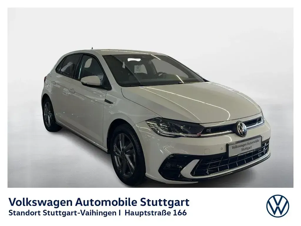 Gebraucht VW Polo R-line 95 PS (69 kW) 2022 Weiß Kleinwagen