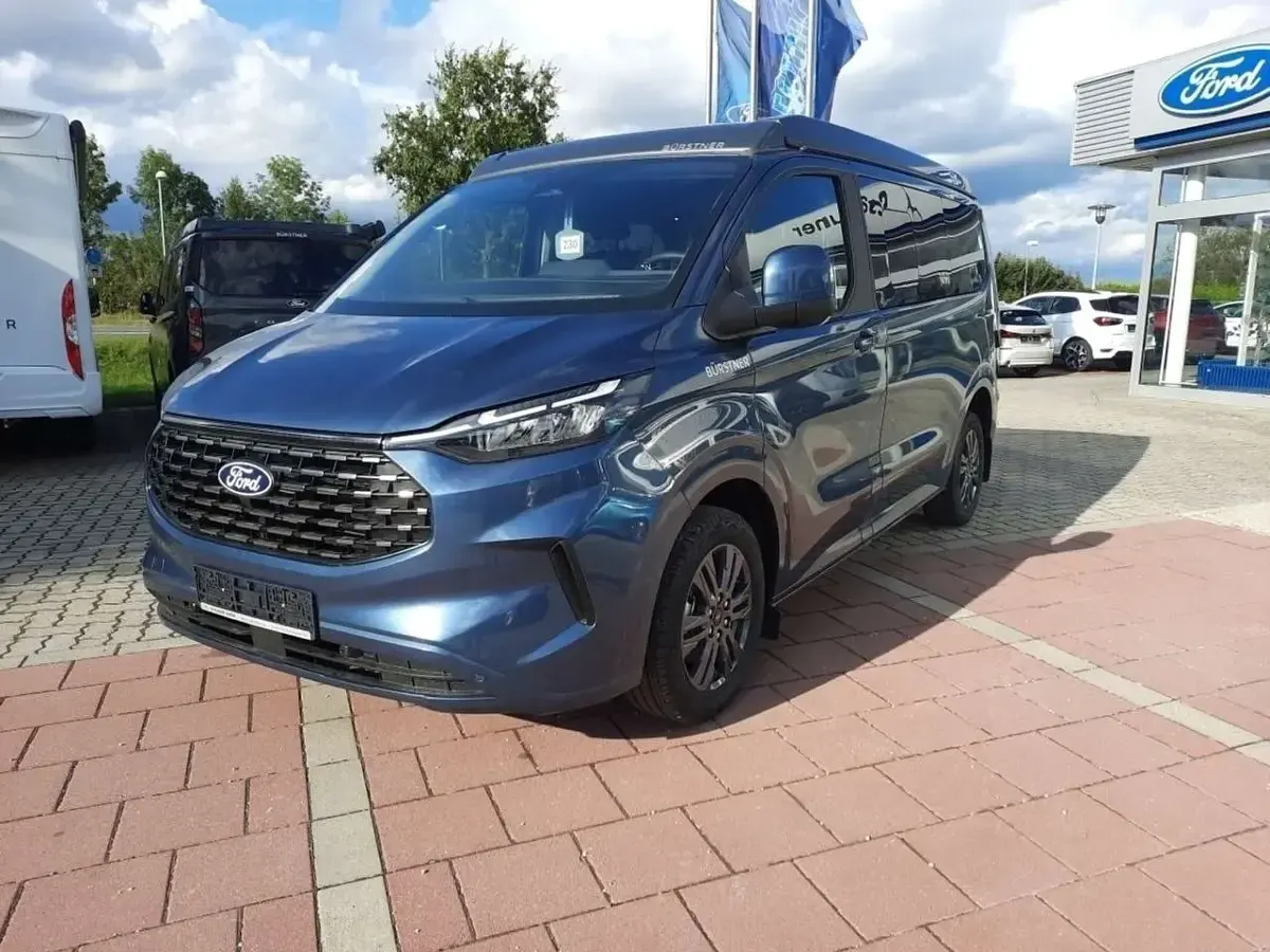 Gebraucht Ford Transit Custom 136 PS (100 kW) 2024 Blau Van / Kleinbus