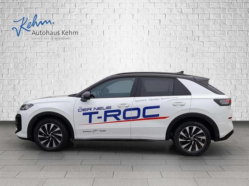 Gebraucht VW T-Roc Style 150 PS (110 kW) 2025 Pure white schwarz SUV