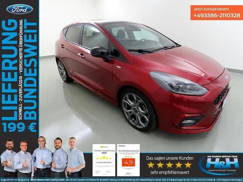 Rubyrot (metallic) Gebraucht 2020 Ford Fiesta ST-Line Kleinwagen | 15.840 € (Fairer Preis) - Bild 1/4