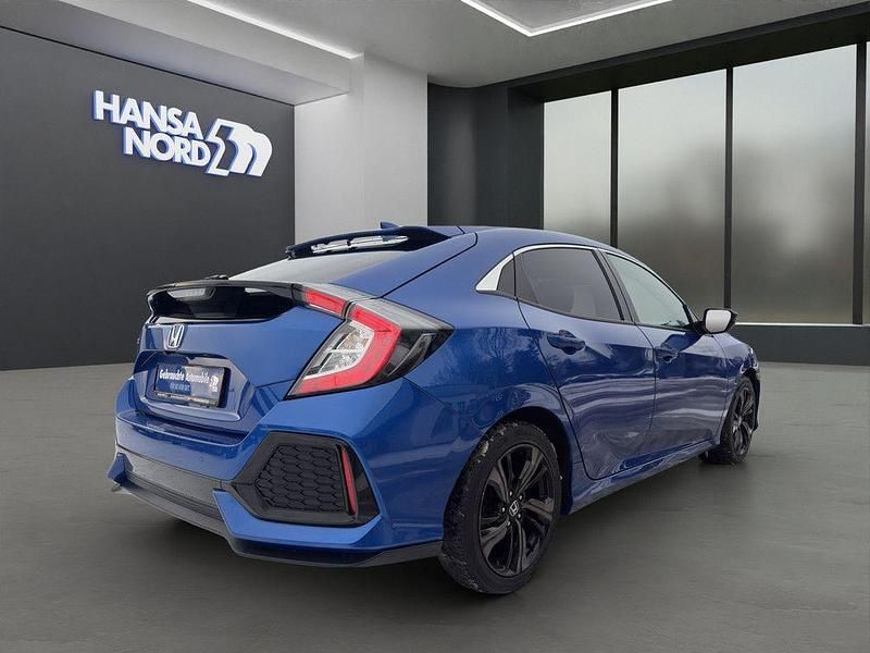Gebraucht Honda Civic Elegance 126 PS (92 kW) 2019 Blau Limousine