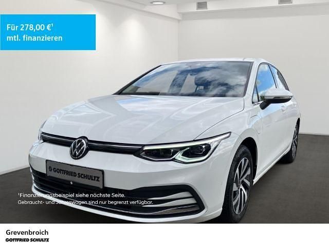 Weiß Gebraucht 2021 VW Golf VIII Style Limousine | 22.700 € (Guter Preis) - Bild 1/4