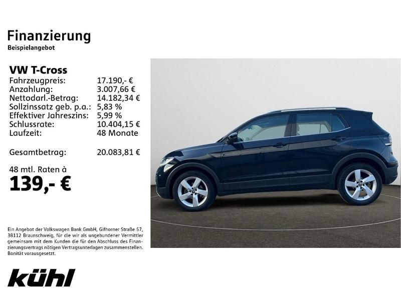 Gebraucht VW T-Cross Style 110 PS (80 kW) 2021 SUV