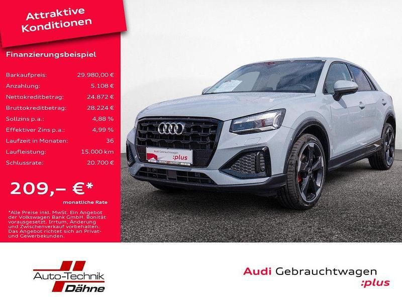 Grau Gebraucht 2023 Audi Q2 Advanced SUV | 29.980 € (Fairer Preis) - Bild 1/4