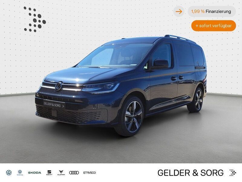 Blau Neu 2025 VW Caddy Maxi Goal Van / Kleinbus | 48.600 € (Teuer) - Bild 1/4