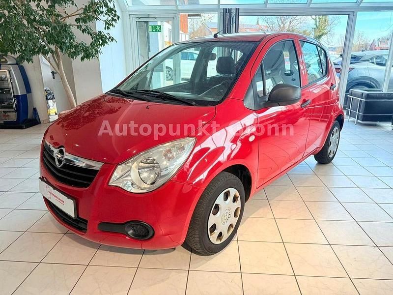 Gebraucht Opel Agila Basis 65 PS (47 kW) 2009 Rot Kleinwagen