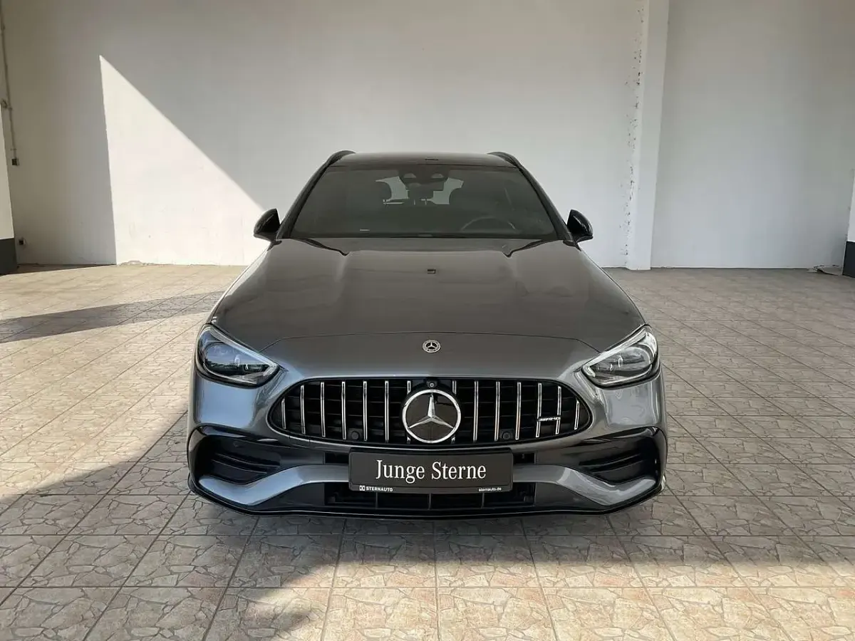 Gebraucht Mercedes C43 AMG AMG 408 PS (300 kW) 2024 Lack selenitgrau Kombi