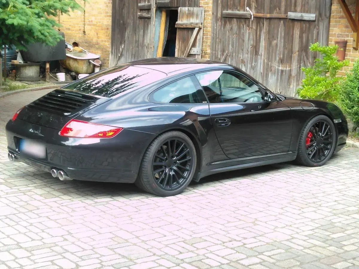 Gebraucht Porsche 911 Carrera 4S 355 PS (261 kW) 2006 Schwarz Coupé
