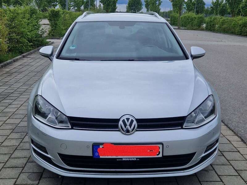 Silber Gebraucht 2015 VW Golf VII Kombi | 11.350 € (Guter Preis) - Bild 1/4