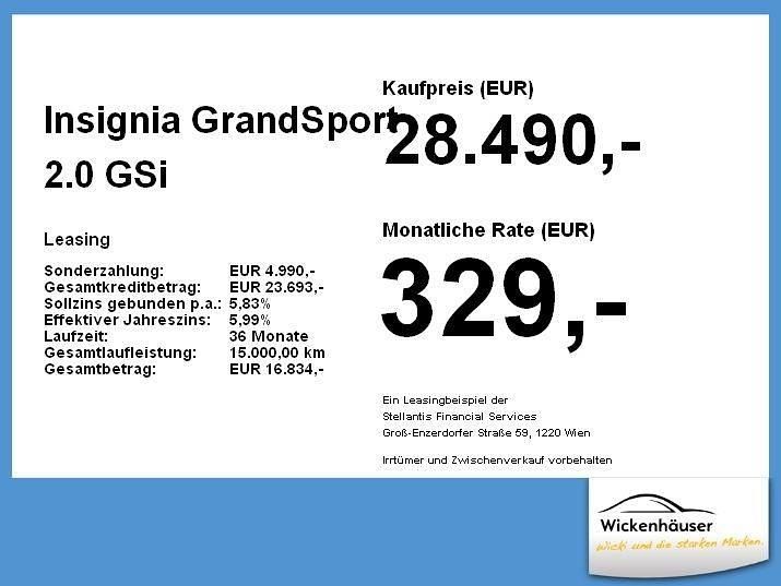 Gebraucht Opel Insignia 230 PS (169 kW) 2022 Diamant schwarz/karbon schwarz Limousine