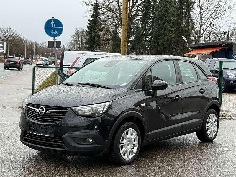 Onyx schwarz Gebraucht 2019 Opel Crossland X Edition SUV | 8.300 € (Superpreis) - Bild 1/4