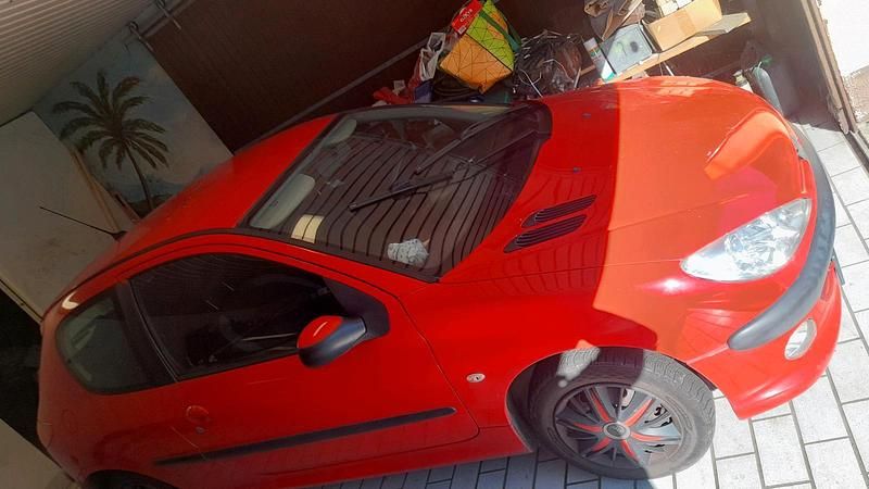 Gebraucht Peugeot 206 2006 Rot Kleinwagen