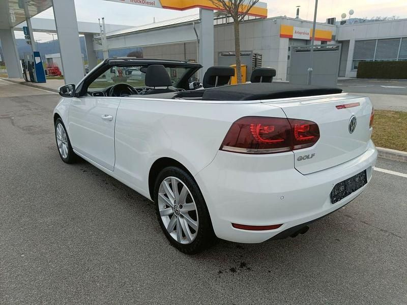 Gebraucht VW Golf Cabriolet 122 PS (89 kW) 2012 Weiß Cabrio