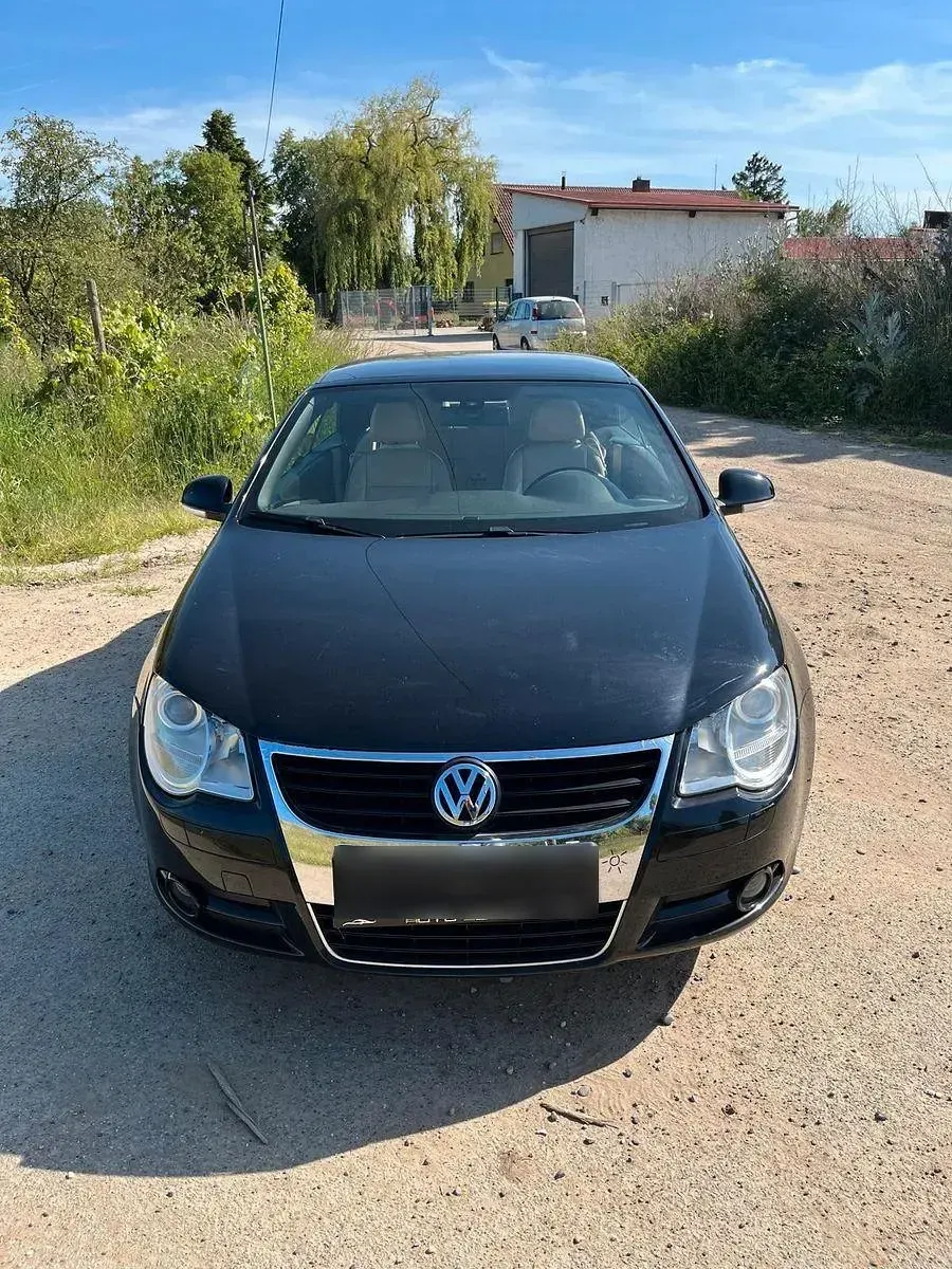 Gebraucht VW Eos 200 PS (147 kW) 2006 Schwarz Cabrio
