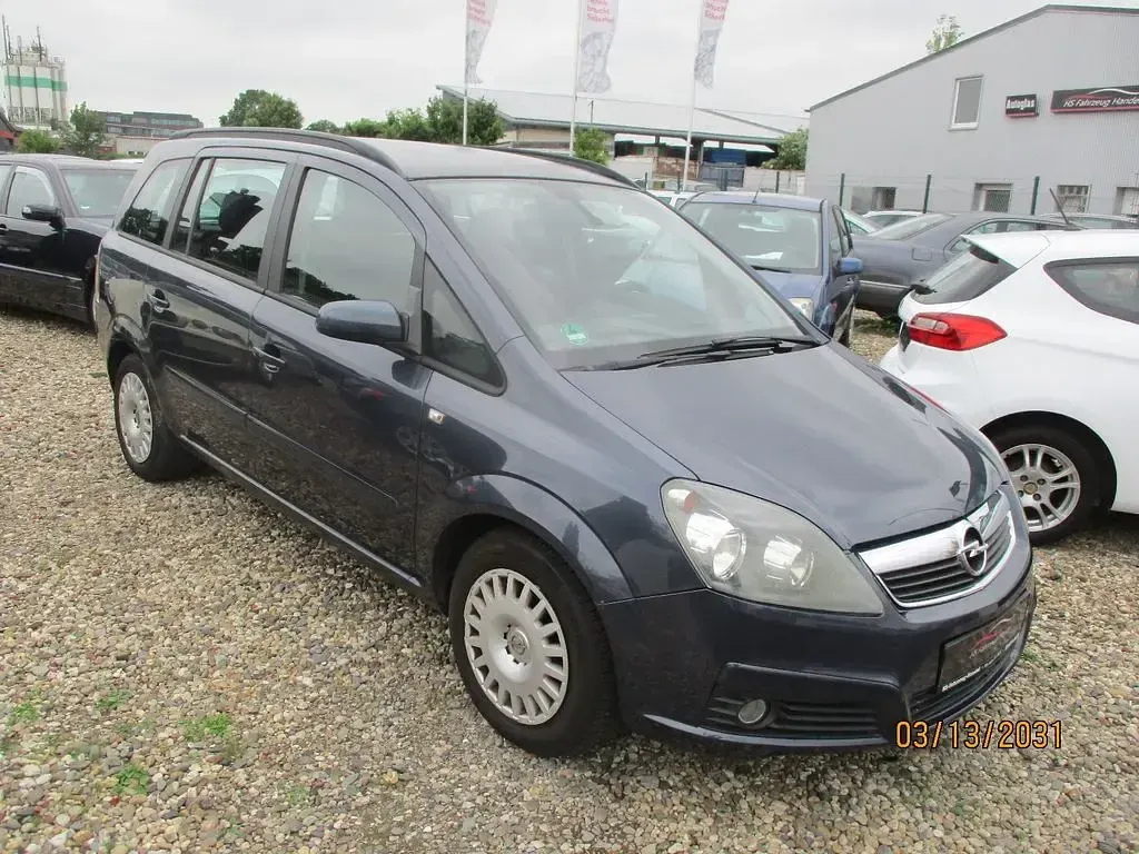 Gebraucht Opel Zafira Edition 140 PS (102 kW) 2006 Blau Van / Kleinbus