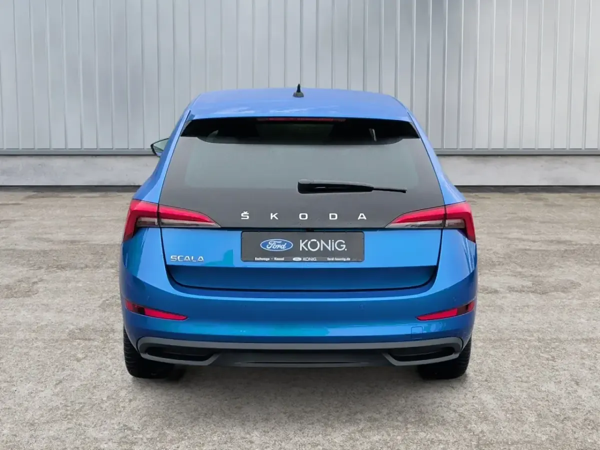Occasion Skoda Scala Style 110 ch (80 kW) 2022 Bleue Citadine