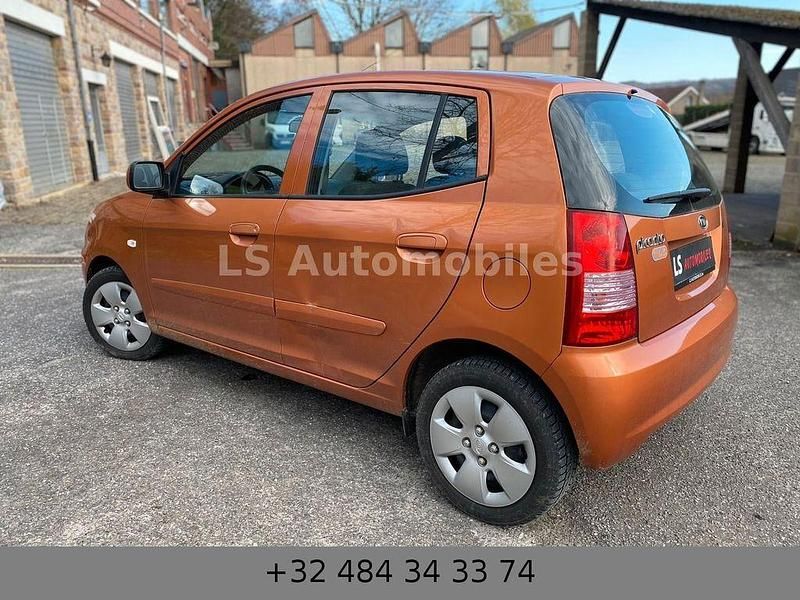 Gebraucht Kia Picanto 61 PS (44 kW) 2007 Orange Kleinwagen