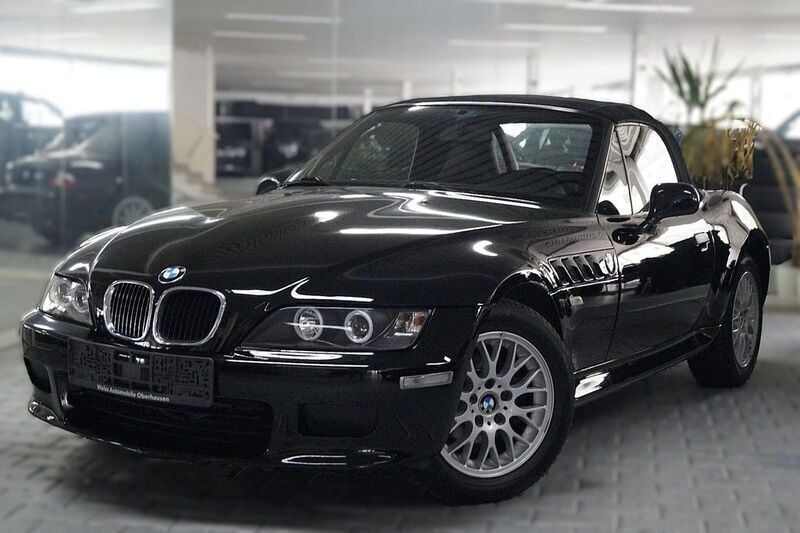 Schwarz Gebraucht 2001 BMW Z3 Cabrio | 10.990 € (Superpreis) - Bild 1/4