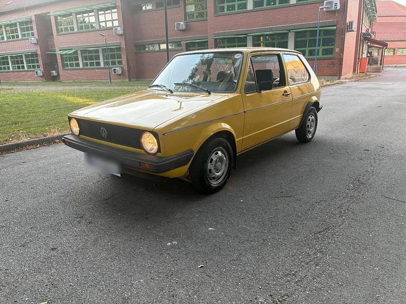 Gelb Gebraucht 1981 VW Golf I Limousine | 9.400 € - Bild 1/4