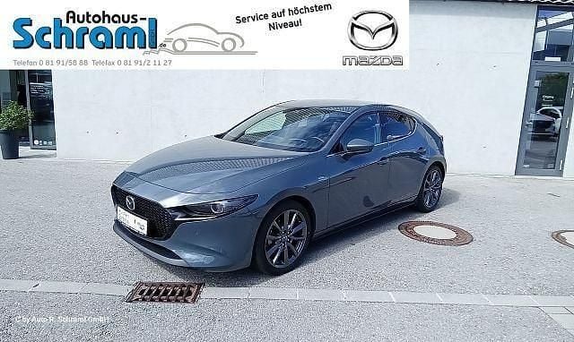 Grau Gebraucht 2022 Mazda 3 Touring Limousine | 24.990 € (Fairer Preis) - Bild 1/4