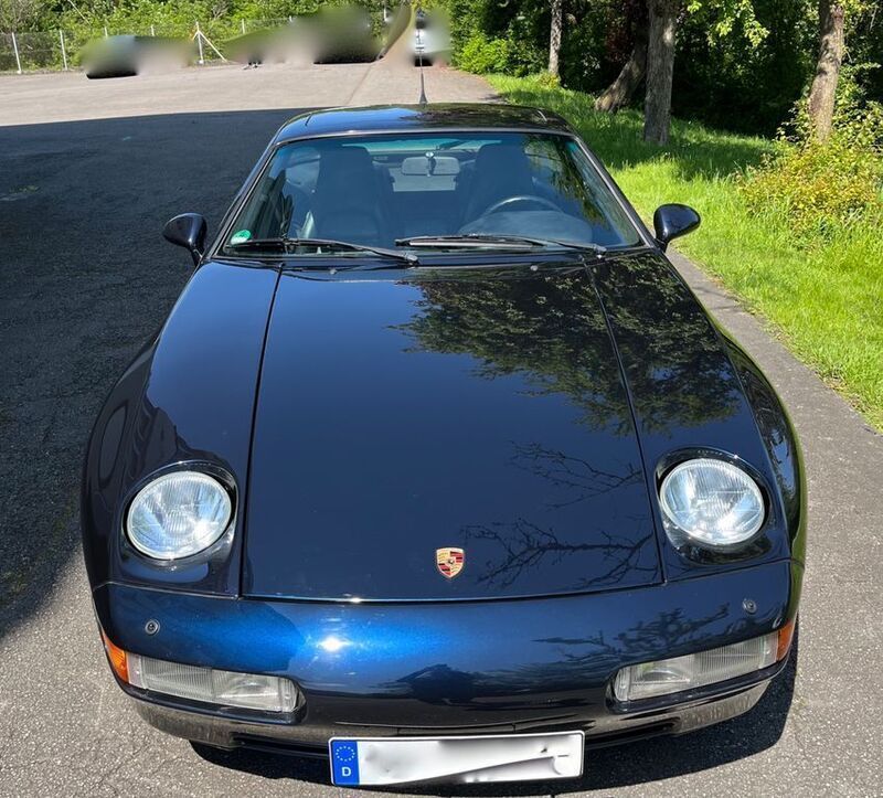 Blau Gebraucht 1991 Porsche 928 Coupé | 33.900 € - Bild 1/4