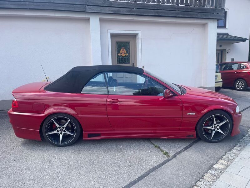 Rot Gebraucht 2001 BMW 320 Cabriolet Sport Line Cabrio | 7.000 € (Guter Preis) - Bild 1/4