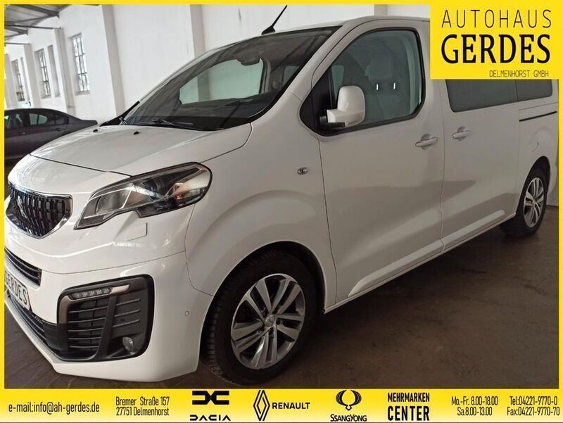Weiß Gebraucht 2018 Peugeot Traveller Van / Kleinbus | 32.500 € (Teuer) - Bild 1/4