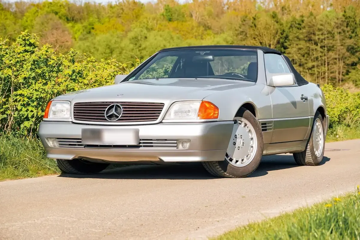 Gebraucht Mercedes SL300 190 PS (139 kW) 1993 Silber Cabrio