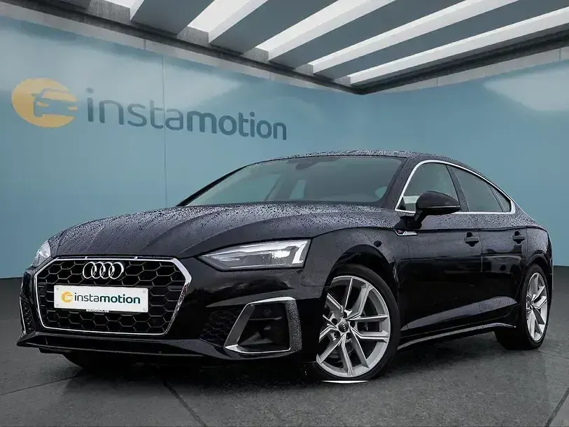 Gebraucht Audi A5 163 PS (119 kW) 2022 Schwarz Coupé