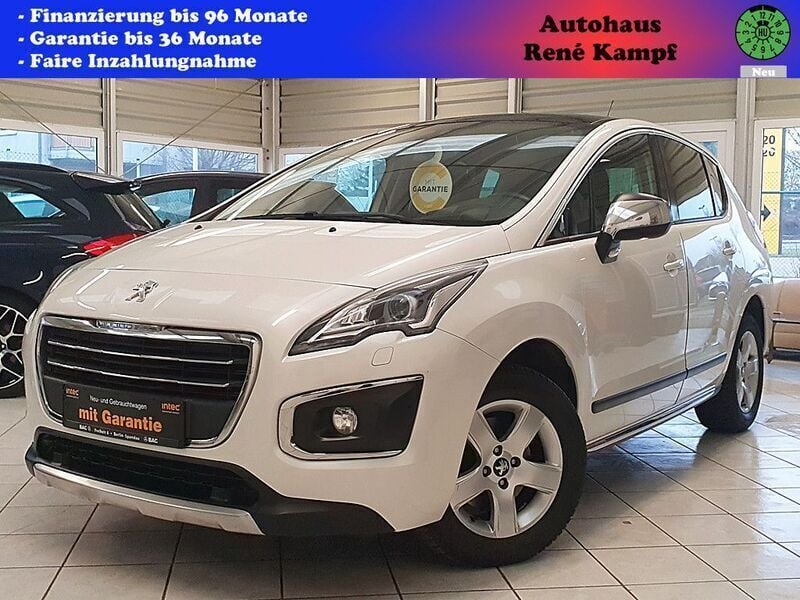 Weiß Gebraucht 2016 Peugeot 3008 Allure Van / Kleinbus | 14.990 € (Superpreis) - Bild 1/4