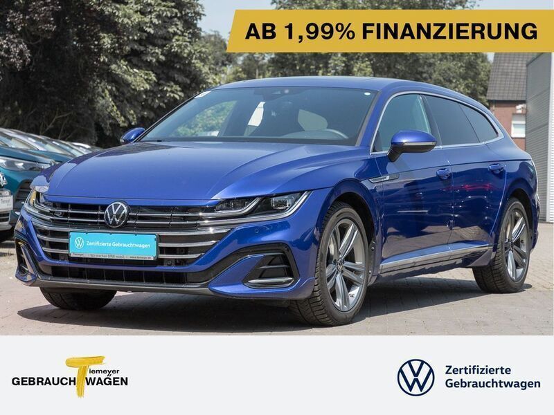 Blau Gebraucht 2023 VW Arteon R-line Kombi | 33.790 € (Etwas zu teuer) - Bild 1/4